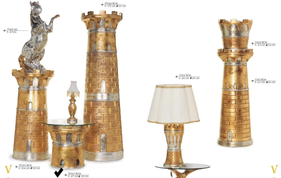 picture 1 Elite coffee table - tower with crystal - Valle d'oro Patchi