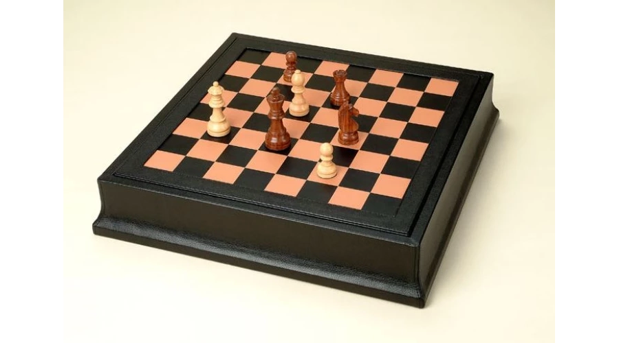 picture 1 An unusual wooden chess and backgammon set
