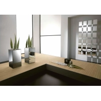 Picture Mirror vase with internal wooden structure - Tonelli Design