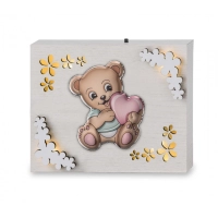 Zdjęcie Nietuzinkowa Lampka dla dziecka Miś 16x13 cm