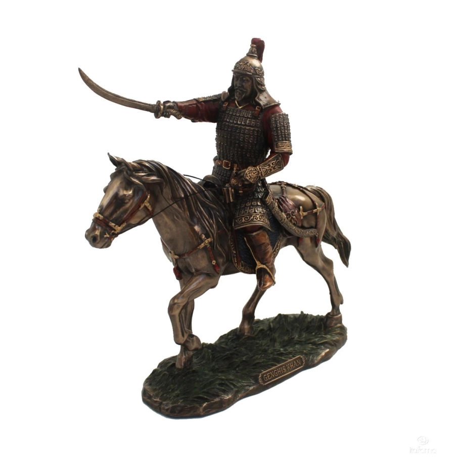 picture 1 Figurine of the Mongol leader Genghis Khan