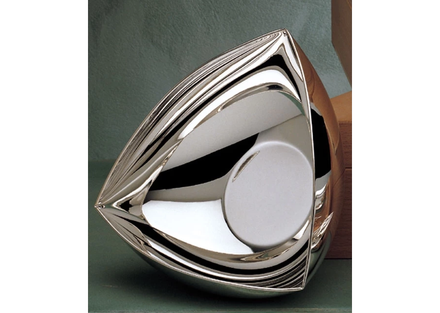 picture 2 Triangular silver bowl in a standard box – Pampaloni