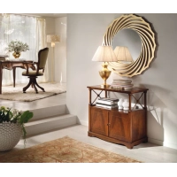 Picture A tasteful antique TV table made of walnut wood