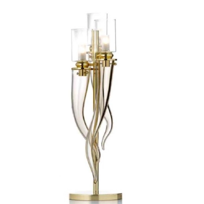 Zdjęcie Lampa stołowa z miodowymi rogami Murano Elements – Il Paralume Marina