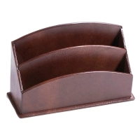 Picture Elegant letter holder made of natural leather - Ikunico