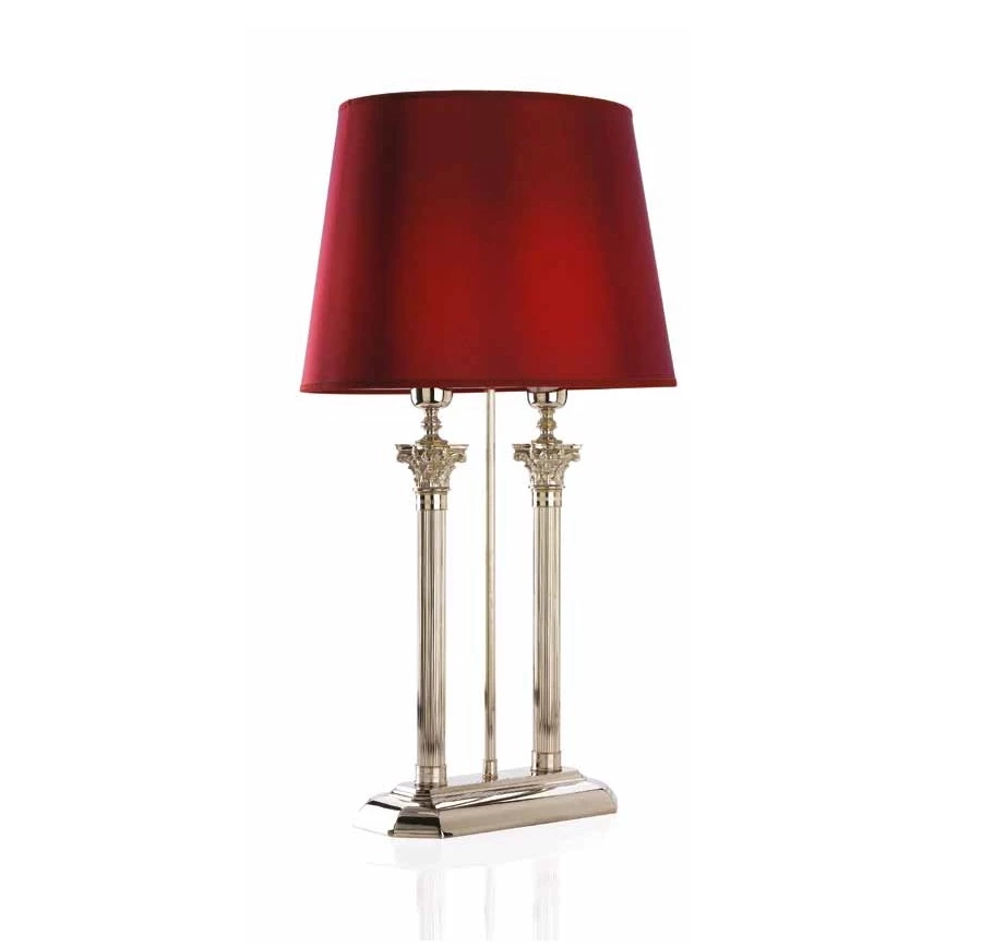 picture 1 Classic Italian table lamp with double light