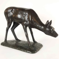 Picture Francesco Buonapace Bronze Deer circa 1930