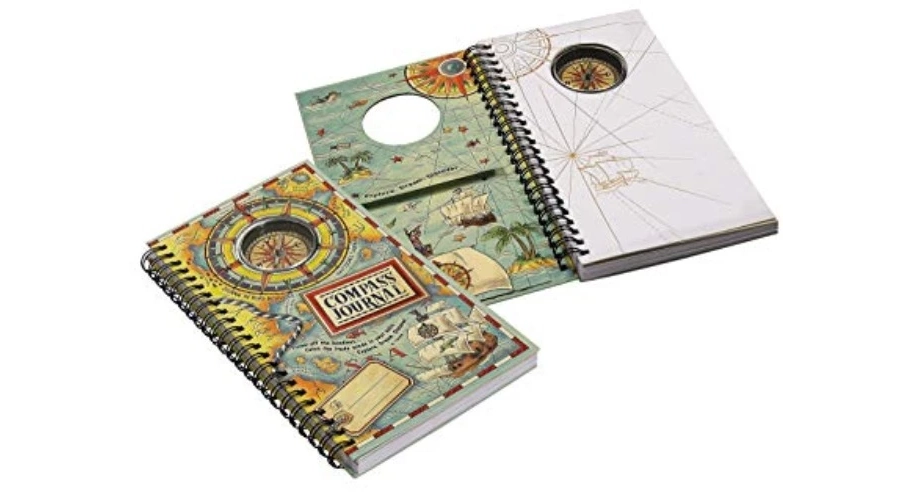 picture 2 A unique compass with a notebook - Authentic Models