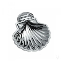 Picture Beautiful stylish silver baptism shell - Zaramella Argenti