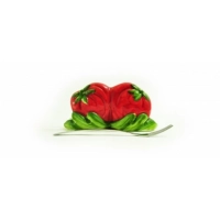 Picture Original servilletero con forma de tomate - Le Ceramiche