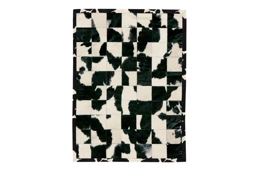 picture 1 Custom made cowhide patchwork rug
