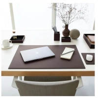 Picture Dark brown Mercurio Deluxe desk pad