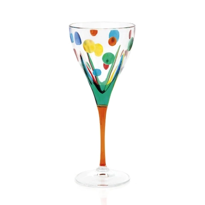 Zdjęcie Ręcznie malowany komplet 6 kieliszków do degustacji wina (250 ml)