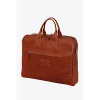 Picture Original brown leather briefcase - Terrida
