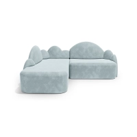 Picture A unique corner sofa in the shape of a cloud