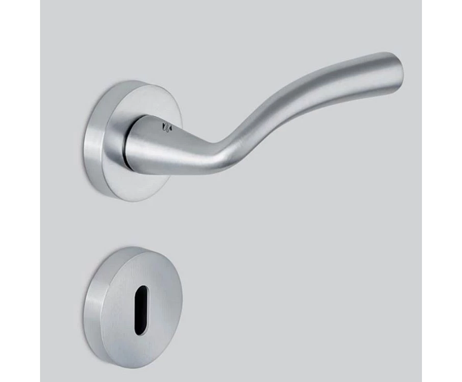 picture 2 Edo brass door handle for interior doors