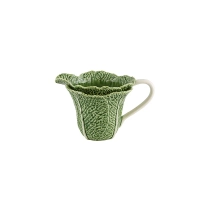 Picture Unique ceramic jug with cabbage leaves in country style - Bordallo Pinheiro