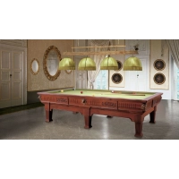 Bild Ein geschmackvoller Billardtisch, inspiriert vom goldenen Zeitalter des französischen Louis XVI-Stils