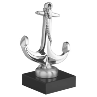 Bild Silberfigur mit Anker, perfekt als Geschenk - Astra Argenti