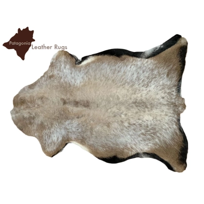 Picture Beautiful leather carpet 90x70 cm