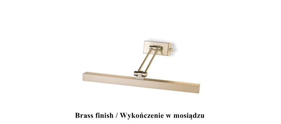 obrazek 2 Elegancki kinkiet marki Porta Romana SQUARE