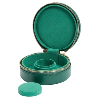 Bild Sophia Runde waldgrüne Schmuck-Reisebox