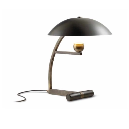 Picture A dazzling desk lamp made of the finest brass