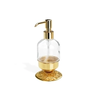Picture Exclusive liquid soap dispenser with base for the bathroom - Stilhaus