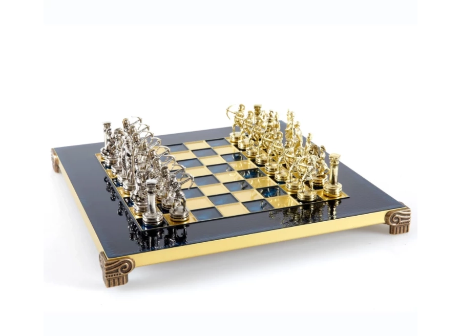 picture 1 Blue luxury chess set - Constatntions Manopoulos