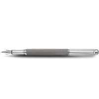 Picture VARIUS Ivanhoe fountain pen, silver-plated, rhodium-plated