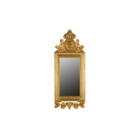 Picture Rectangular mirror with a decorative frame