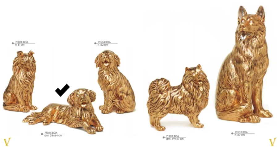 picture 1 Luxury ceramics - sheepdog - Valle d'Oro Patchi