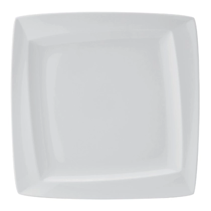 Zdjęcie Klasyczny biały talerz-półmisek z porcelany z unikatowej kolekcji Organic White inspirowanej naturą - Vista Alegre