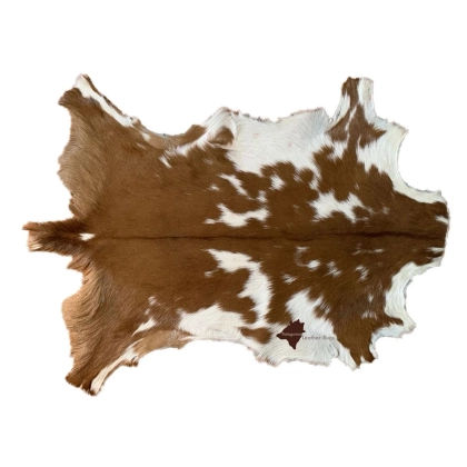 Picture Beautiful rug made of real goatskin - 80x66 cm