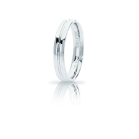 Picture Beautiful white gold wedding ring, 3.20 mm wide