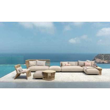 Picture Stylish Italian garden sofa