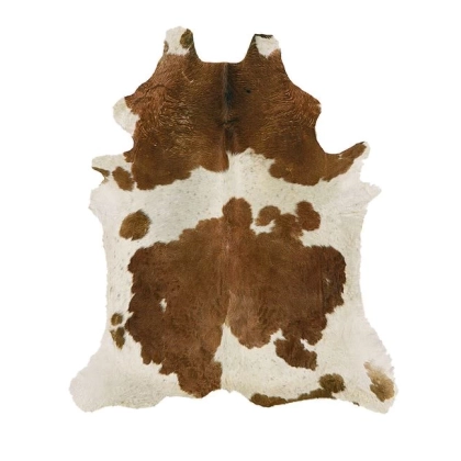 Picture An original cowhide rug for stylish interiors