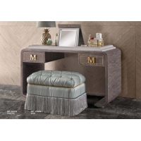 Picture An elegant pouffe with a dressing table from an Italian manufacturer