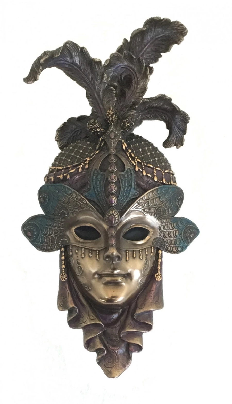 picture 1 Decorative Venetian mask "Dragonfly"