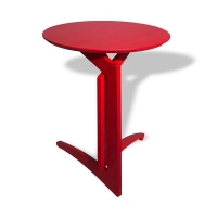 Picture An unusual Foldme table for the living room or bedroom - h 75cm, Ø 53 cm