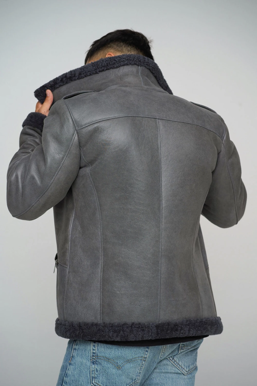 picture 2 Luxurious men's sheepskin jacket - A&A Vesa