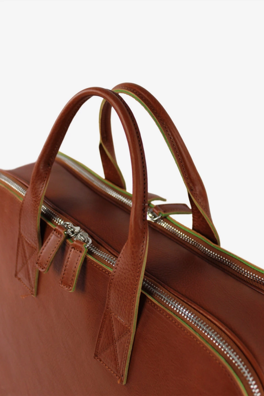 picture 4 Original brown leather briefcase - Terrida
