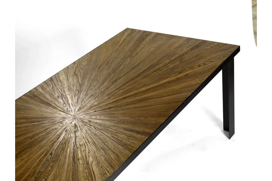 picture 1 Mesa elegante con estructura de hierro - Guarnieri