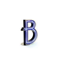 Picture Exclusive luminous letter B