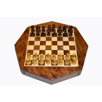 Zdjęcie Wyjątkowy komplet szachowy dla osób podróżujących - The Chess Empire