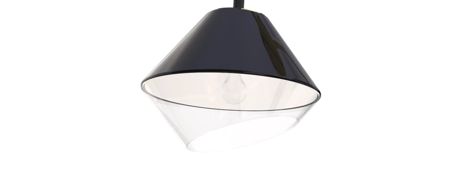 picture 3 A three-armed, unique Tribeca hanging lamp
