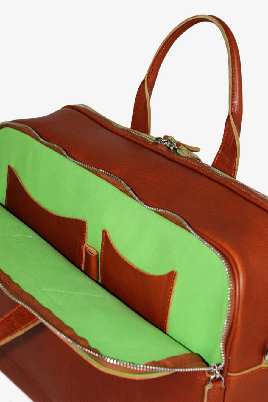 picture 5 Original brown leather briefcase - Terrida