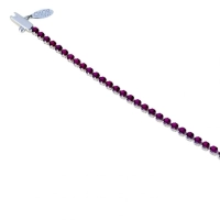Picture Brilliant purple women's bracelet