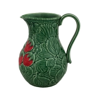 Picture Strawberry ceramic jug 2.2L - Bordallo Pinheiro