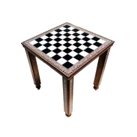 Picture Luxurious wooden chess table